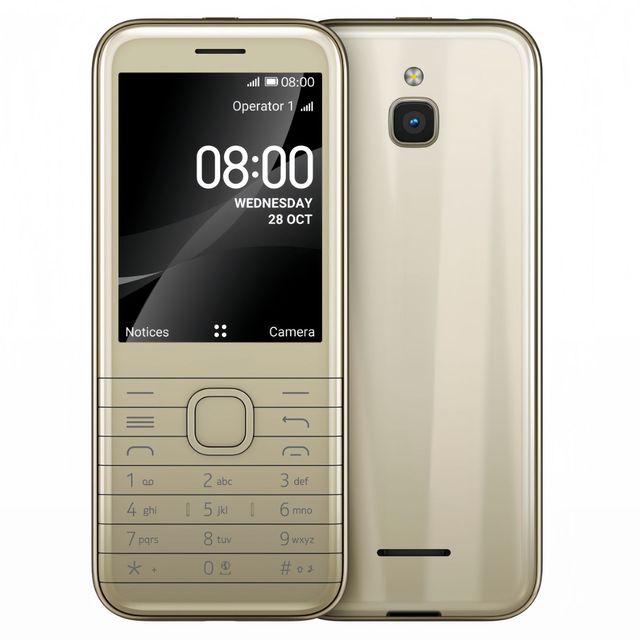 Factory Wholesale 8000 2.8 Screen GSM 2G Dual SIM WiFi Candy bar Key Function Phone