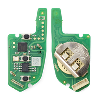 Clé télécommande filaire Xhorse XKKF02EN, type couteau, 3 boutons, universelle, pour outil de clé VVDI