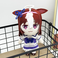 Jouets en peluche courte personnalisés et en gros, rembourrés en coton PP, et poupées de personnages d'anime, 31cm-50cm, pour les 14 ans et plus