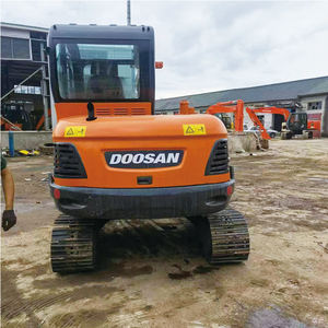 DX60 digunakan 6t Doosan hidrolik Crawler penggali Mini penggali mesin pompa Gearbox PLC Motor 2020 Model 0.21m kapasitas ember - Product Image 6