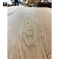 Poutres de plafond en contreplaqué avec placage en chêne blanc pour maisons, panneaux de plafond en bois, décoration intérieure