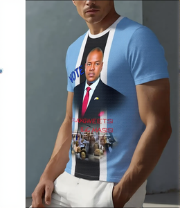 Biểu <span class=keywords><strong>T</strong></span>ượng <span class=keywords><strong>T</strong></span>ùy Chỉnh O-Cổ Jersey Vải <span class=keywords><strong>T</strong></span>-Shirt <span class=keywords><strong>100</strong></span>% <span class=keywords><strong>Polyester</strong></span> Thăng Hoa In Ấn Chính Thức Phong Cách Cho Cuộc Bầu Cử Chiến Dịch In Kỹ Thuậ<span class=keywords><strong>t</strong></span> Số - Product Image 2