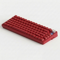 Clavier de jeu à 75 touches à effet Hall, remplaçable à chaud, USB 3.0, logo personnalisé, filaire 2.4G, 3 modes, faible latence, sans fil pour PC Mac