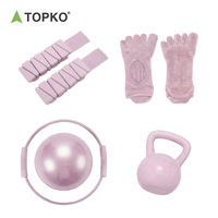 Ensemble complet de Pilates et de yoga TOPKO pour la maison : léger, durable et idéal pour affiner les jambes
