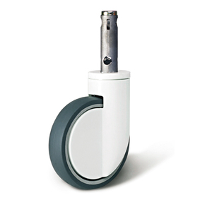 6 Inch Central <strong>Locking</strong> Adjustable Plastic Medical <strong>Casters</strong> for Hospital Bed Swivel <strong>Wheels</strong> with High Load Capacity - Product Image 1