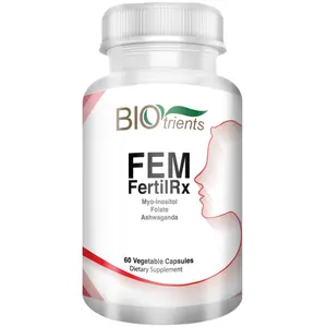 Vitamina para a gravidez/suplemento de fertilidade herbal para mulheres em cápsulas de pílulas para ajudar a ovulação e obter grávidas. Vitaminas dos eua