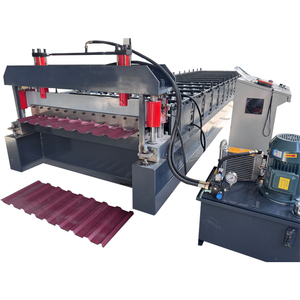 Machine de formage à froid pour la fabrication de tuiles et de bardeaux en acier coloré pour toitures métalliques - Product Image 2