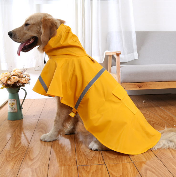 y accesorios Chubasqueros Perro impermeables impermeable con piernas y capucha Perro de cuerpo completo Chaqueta impermeable Chaqueta de perro Chaleco para perros Chaqueta de lluvia para perros Perro al