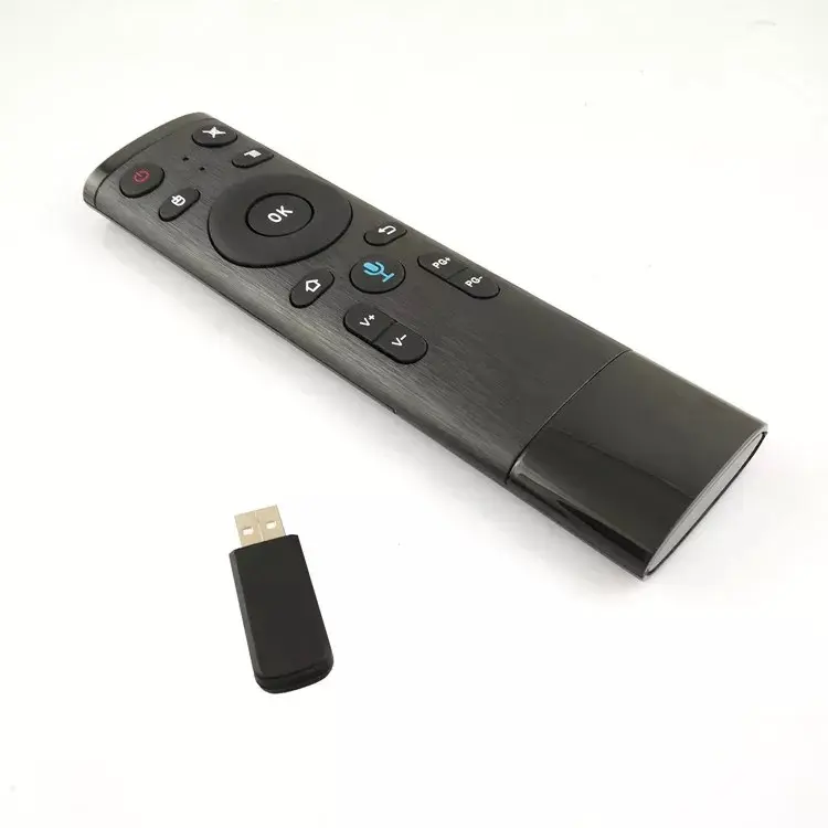Factory Remote Q5 Air Mouse 2.4g telecomando Wireless Voice Gyro Air Mouse Q5 per Android Mini Pc Tv Box