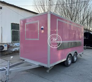 Kiosque alimentaire homologué CE, restauration commerciale, remorque alimentaire mobile multifonctionnelle avec équipement de restauration, norme américaine - Product Image 1