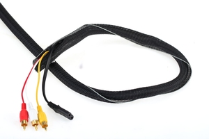 ปลอกหุ้มสายไฟแบบเปิดด้านเดียว HongDun ZCP Open Design SelfWrapping PET Braided Sleeve  แบบม้วนได้เอง ป้องกันสายเคเบิล ขนาดเส้นผ่านศูนย์กลาง 5~38 มม. - Product Image 4