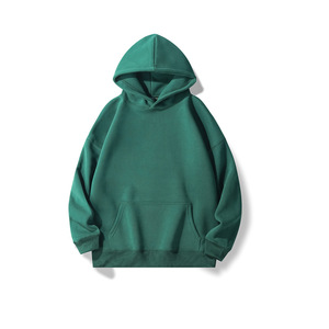 <span class=keywords><strong>Sweat</strong></span>-shirt à capuche en coton 430g personnalisé avec logo pour jeunes filles et garçons, style classique d'automne, coupe ample, unisexe, couleur unie - Product Image 5