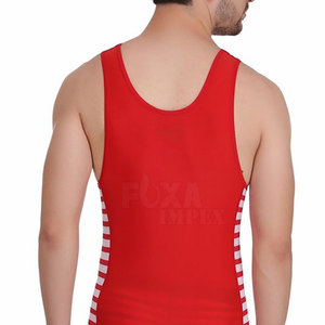 ชุดนักมวยปล้ำคุณภาพสูง ดีไซน์ใหม่ ระดับมืออาชีพ ผลิตตามสั่ง ไซส์ใหญ่ น้ำหนักเบา ระบายอากาศได้ดี - Product Image 6