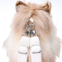 Nouveau style : Sac à dos en peluche réaliste en forme de chat avec langue sortie, mignon sac animal en peluche pour enfants et adultes