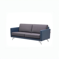 Canapé d'angle moderne de haute qualité personnalisable à deux places, ensemble de canapés sectionnels élégants pour salon, villa, maison et bureau