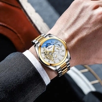 Nouvelle montre CHENXI 2023, vente en gros d'usine, montres mécaniques automatiques pour hommes, étanches, en acier inoxydable, squelette, diamant, montre homme