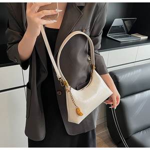 Venta al por mayor francés Retro moda axila bolso mujer estilo coreano nuevo nicho diseño textura única señoras bolso de hombro - Product Image 2