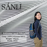 Tissu de maille d'air du sandwich 3D de trou rond de Offre Spéciale 3mm de polyester pour des chaussures de sport de sac de chaise