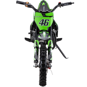 Moto tout-terrain à moteur 2 temps refroidi par air, mini moto à essence pour enfants, sport de plein air, avec suspension intégrale, moteur KCM-2 50CC, offre de la puissance - Product Image 6