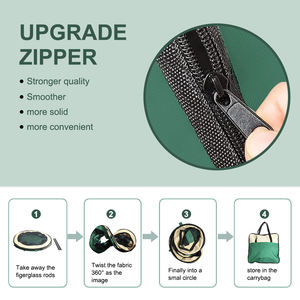 Cucciolo moderno Playpen modello solido Oxford tessuto cane recinzione in acciaio telaio in rete traspirante doppia apertura include custodia - Product Image 5