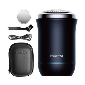 USB נטענת מיני נייד מכונת גילוח חשמלית עמיד למים גוזם זקן מקצועי לגילוח פנים לגברים מכונת גילוח לנסיעות - Product Image 2