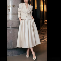 Ensemble tailleur élégant sur mesure deux pièces pour femme – Nouveau style décontracté chic pour le bureau et les occasions formelles