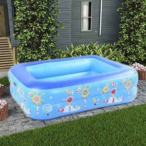 Tragbare <span class=keywords><strong>Indoor</strong></span> Outdoor PVC/Kunststoff 2-Ring Aufblasbare Faltbare Wasserdichte Kinder Schwimmbad ISO9001-Certified Baby Ball Pool - Product Image 1