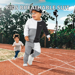 Breathable Winter Plus Size Hooded Kids <b>Tracksuits</b> Lightweight Fleece Customized Logo Jogging Suit 2026 New Season - Product Image 2