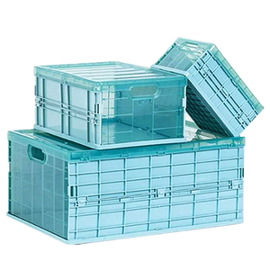 Household Cheap Top Quality Collapsible Clothes Organizer Bin Plastic Storage Foldable Box