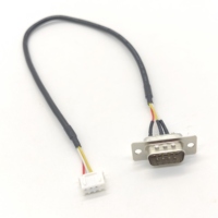 Câble LVDS JST SH1.0 PH2.0 XH2.54 Connecteur DB9 Mâle Femelle D-SUB 9 Broches RS232 RS485 Série Ultra Basse Profondeur 12V ISO9001