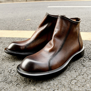 Scarpe Martin 2026 in Vera Pelle di Alta Qualità, Traspiranti, Nuovo Stile Autunnale, Retrò Britannico, Scarpe Versatili da Uomo in Pelle Bovina di Prima Qualità - Product Image 6