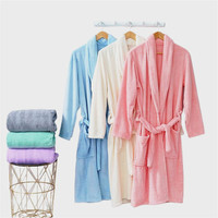 Produit personnalisé de la Chine hôtel de luxe peignoirs lin peignoir éponge peignoir bébé