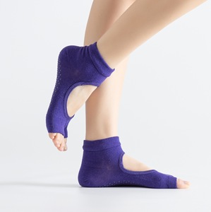 Chaussettes de yoga à deux doigts Chaussettes professionnelles antidérapantes à bout <span class=keywords><strong>ouvert</strong></span> Chaussettes de yoga à bout <span class=keywords><strong>ouvert</strong></span> Vente à chaud Chaussettes de yoga à bout fendu Respirant - Product Image 4