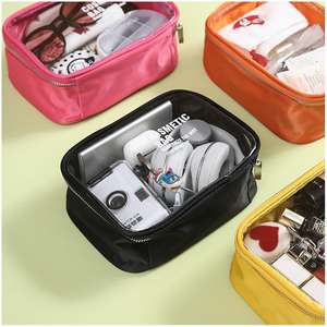 Bolsas de viaje Qetesh, Bolsa Zuca para mujer, Mini bolsa de cosméticos a granel de belleza profesional pequeña de gran capacidad impresa - Product Image 2