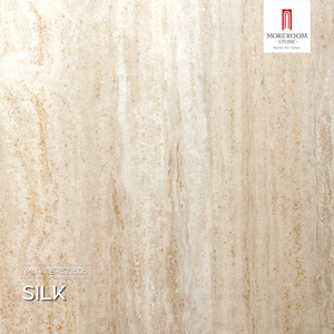 Dalle de pierre artificielle en grès cérame stratifié imperméable effet <span class=keywords><strong>travertin</strong></span> romain pour la décoration murale des salles humides et des saunas - Product Image 3