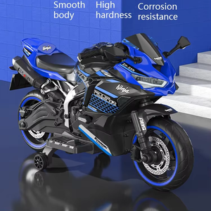 Hot Sale Unisex Powerwheels Elétrico Vermelho <span class=keywords><strong>Ride</strong></span>-On Car Crianças Controle Remoto Alimentado Bateria Modelo Plástico Motocicleta Elétrica - Product Image 2