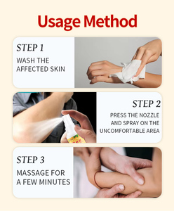 Spray Analgésique à Action Rapide Marque Blanche OEM pour Soulager les Douleurs Articulaires et les Blessures au Genou et au Pied – Fourniture Médicale pour les Douleurs Corporelles - Product Image 4