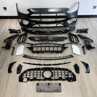 Vente d'usine : Kit carrosserie complet style C63, pare-chocs avant, diffuseur arrière, embouts d'échappement pour Mercedes Benz W206 Classe C