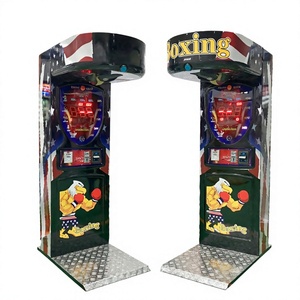 Münzbetriebene Box-Schlagmaschine Elektronisches Hammer-Arcade-Spiel für Vergnügungsparks und Indoor-Unterhaltung - Product Image 2