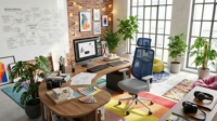 Chaise de bureau exécutive moderne en tissu Furicco, cadre en aluminium, réglable en hauteur, pour usage domestique ou professionnel.