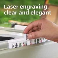 Table de Mahjong Portable Wasizi Moderne Pliable, Résistante à l'Eau, en Plastique Durable, pour Mini Tuiles de Mahjong, Non Électrique, Idéale pour les Voyages