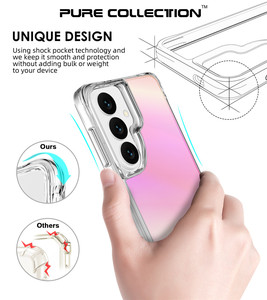 เคสโทรศัพท์เคลือบไฟฟ้า TPU+PC สำหรับ <span class=keywords><strong>Samsung</strong></span> <span class=keywords><strong>Galaxy</strong></span> S26 Plus S25Edge S24 S23FE S22 <span class=keywords><strong>S21</strong></span> Ultra ป้องกันรอยขีดข่วน - Product Image 6