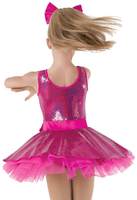 Robe scintillante à paillettes pour filles, tenue de danse pour concours et spectacles, costume de danse jazz à paillettes, tutu de danse hip hop