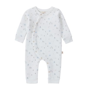 Bán Buôn Bông Unisex Dài Tay Áo Mới Quần Áo Trẻ Em Đặt Ngủ Mặc Mang Nhãn Hiệu Quần Áo Trẻ Em Đồng Bằng Bé Romper - Product Image 1