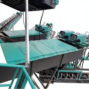 Nouvelle solution portable de nettoyage et de criblage mobile pour l'exploitation minière Constmach 70t/h, avec moteur AC, lave-sable à vis et boîte de vitesses. - Product Image 1