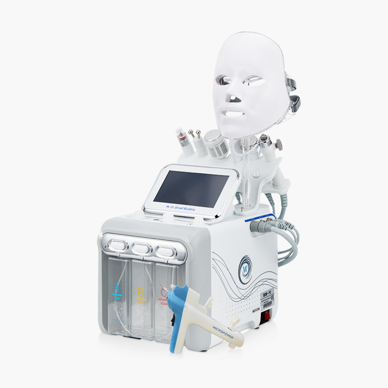 Аппарат для гидродермабразии лица, 8 в 1