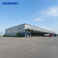 VICDOWEX Bâtiment d'usine en structure acier sur mesure pour atelier et entrepôt