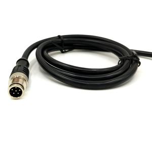 M12 conector M12 macho moldeado enchufe con cable <span class=keywords><strong>2</strong></span> 3 4 5 6 7 8 12 polo - Product Image 3