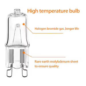 סיטונאי מפעל 25w 28w 35w 42w 5w 60w חם צהוב חם 2700k טונגסטן עמיד חום 220v 230 40w g9 מנורת הלוגן - Product Image 2