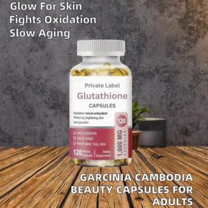 OEM 프라이빗 라벨 크랜베리 정제 캡슐 효과적인 피부 미백 브라이트닝 L-글루타치온 캡슐 성인용 - Product Image 2